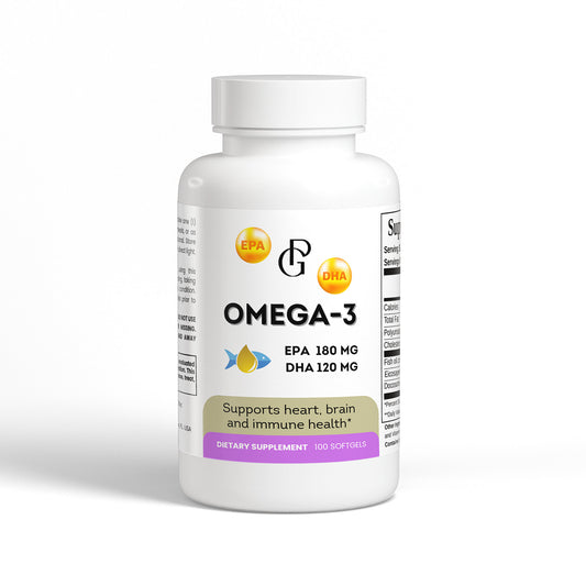 Omega-3 EPA 180 mg + DHA 120 mg