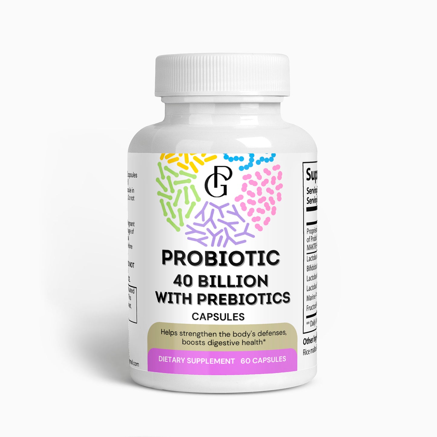 Probiotic 40 Billion with Prebiotics