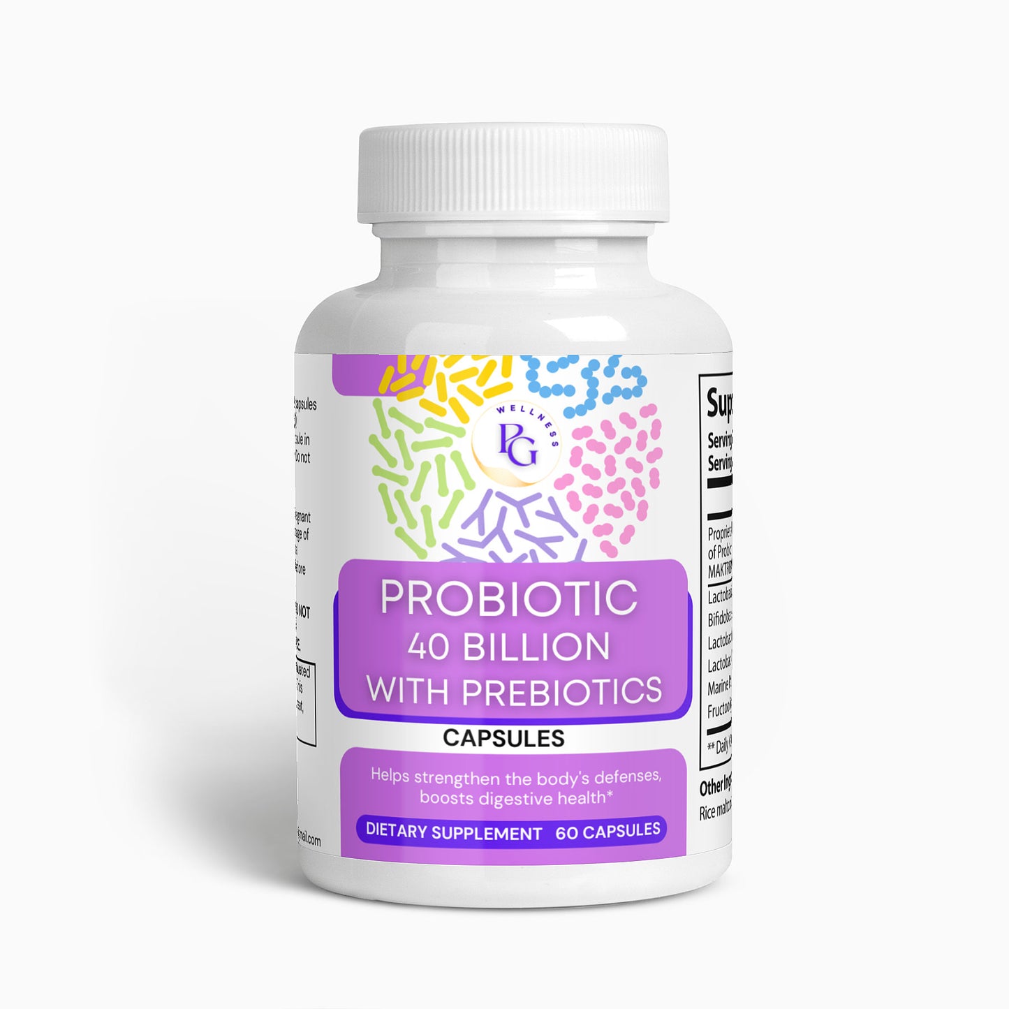 Probiotic 40 Billion with Prebiotics