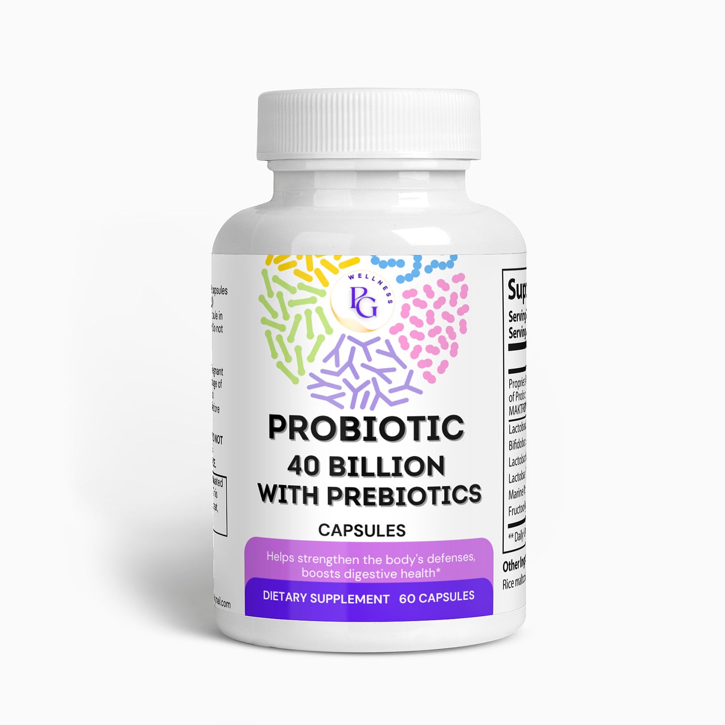 Probiotic 40 Billion with Prebiotics