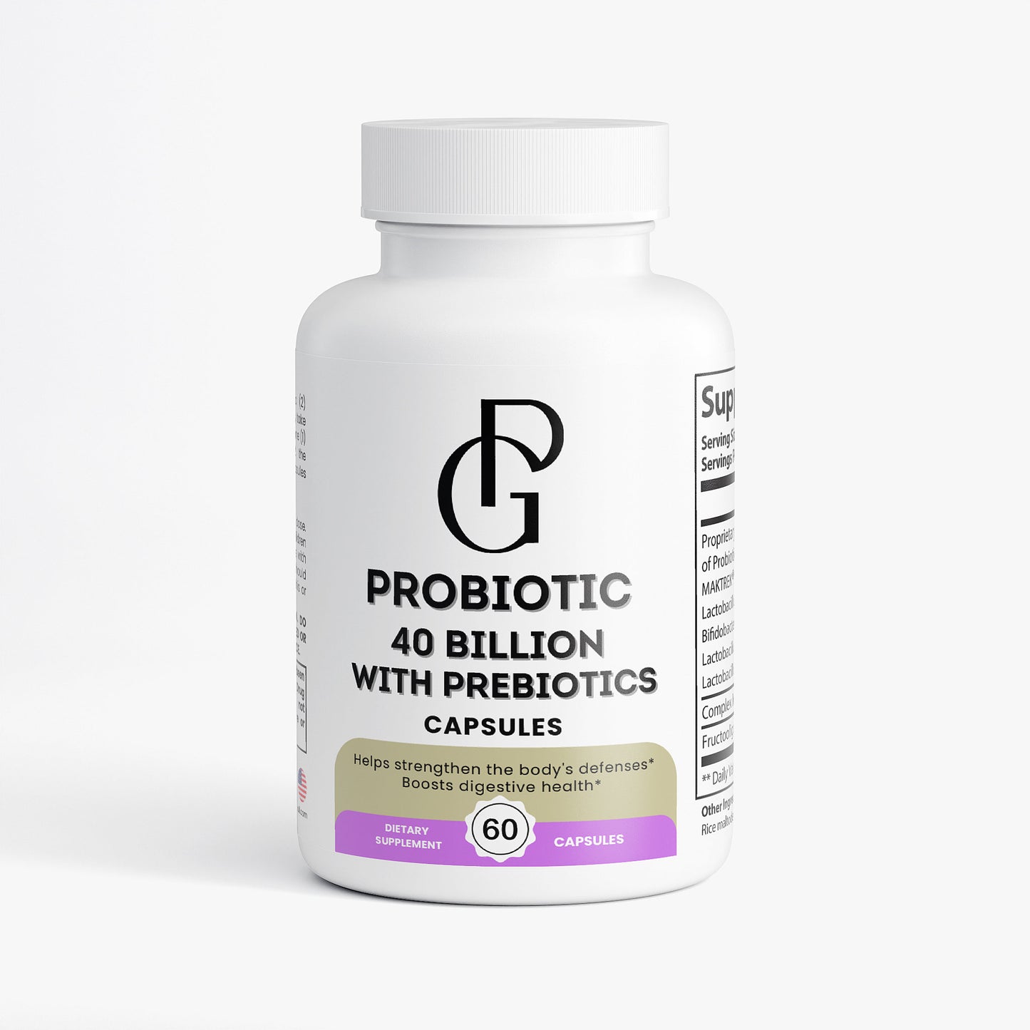 Probiotic 40 Billion with Prebiotics