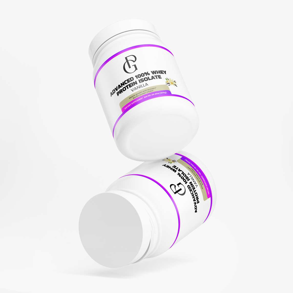 Proteína aislada de suero 100 % avanzado (vainilla)