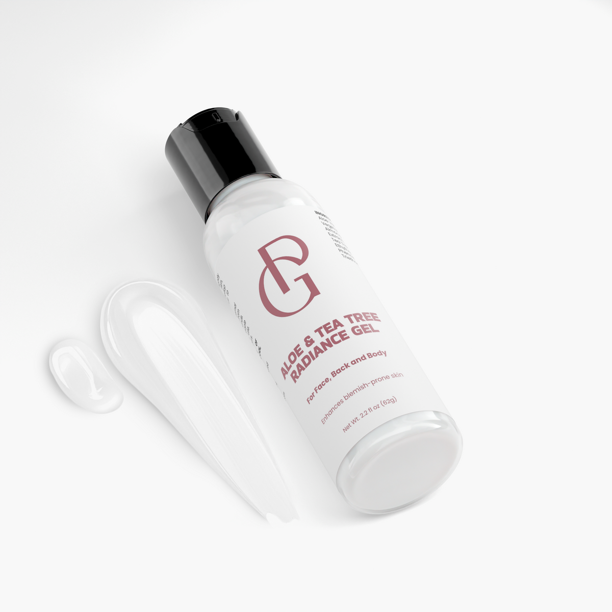 Gel iluminador de aloe y árbol de té