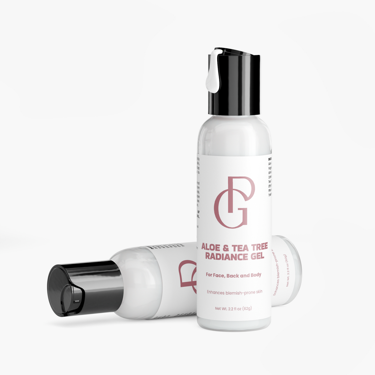 Gel iluminador de aloe y árbol de té